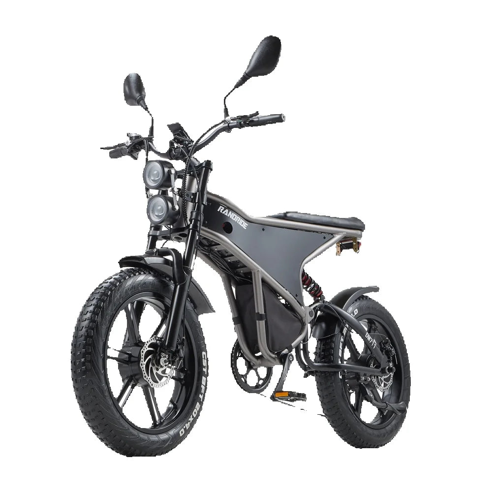 Elektrische fiets met dubbele motor 2×1000W en uitneembare accu