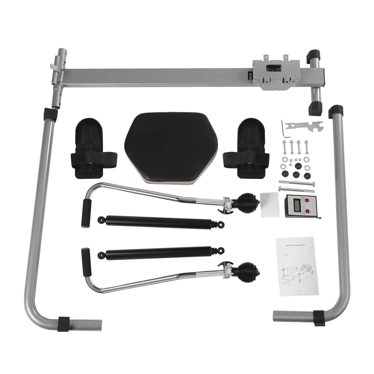 Roeimachine Hydraulisch Volledig Verplaatsbaar voor Thuis Cardio