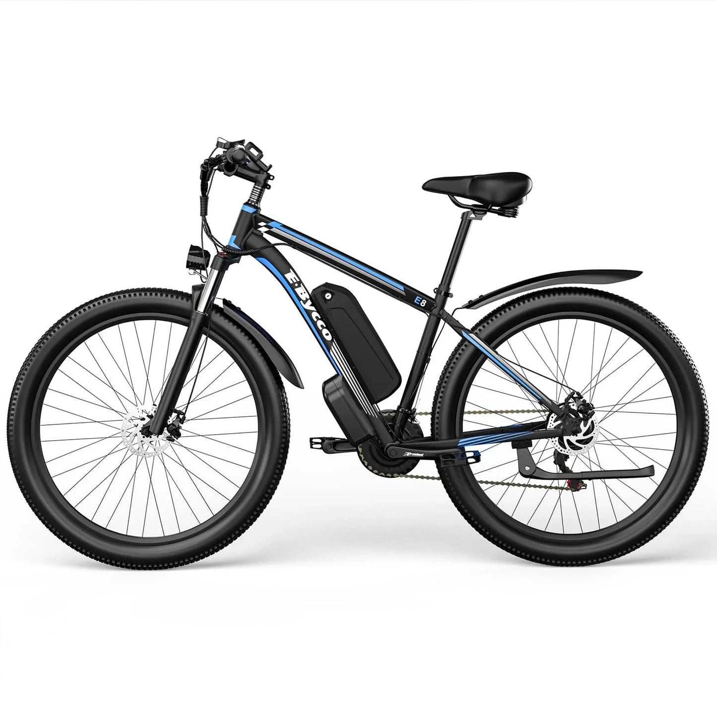 Elcykel 750W motor 48V17,5Ah aftageligt batteri