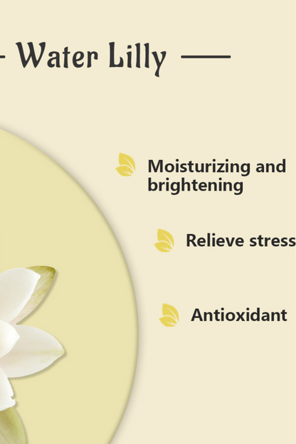 Vandliljeolie har en delikat og vandig blomsterduft, der er både beroligende og forfriskende. Det hjælper med at reducere stress og fremme afslapning. Dens duft er let, frisk og let sød, perfekt til at skabe en rolig og fornyende atmosfære.